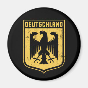 Deutschland Eagle - German Coat of Arms Magnet