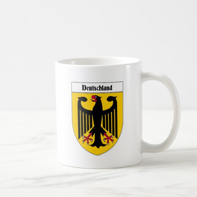Deutschland Eagle Shield Coffee Mug (Right)