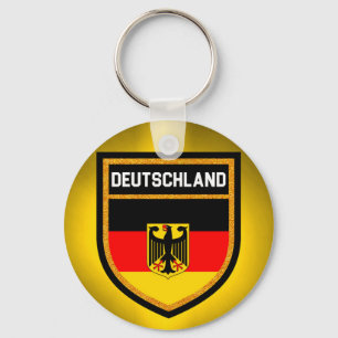 Deutschland Flag Key Ring