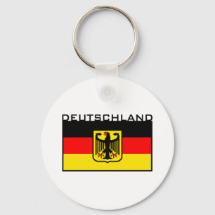 Deutschland Flag Key Ring