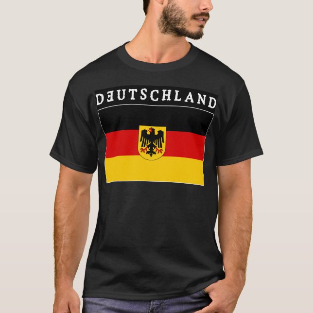 Deutschland Flagge T-Shirt (Front)
