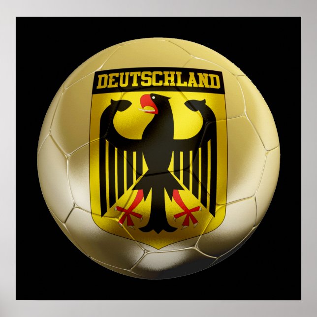 Deutschland Football1 Poster (Front)