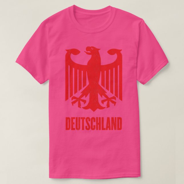 Deutschland German Eagle T-Shirt (Design Front)