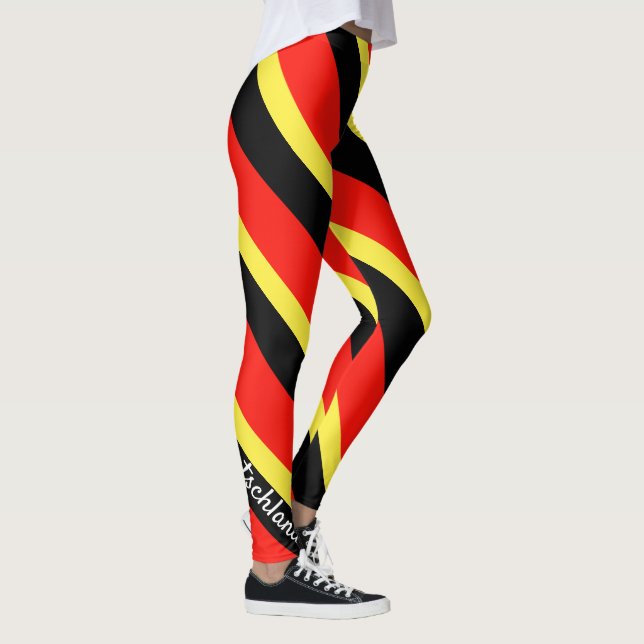 Deutschland - German Flag Leggings (Right)