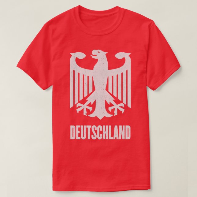 Deutschland German Pride T-Shirt (Design Front)
