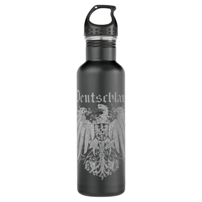 Deutschland Germans Tee Prussian Germany Pullover  710 Ml Water Bottle (Front)
