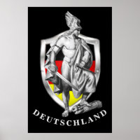 Deutschland Germany Hermann Arminius Poster