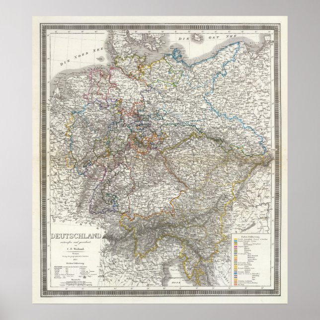 Deutschland - Germany Poster (Front)