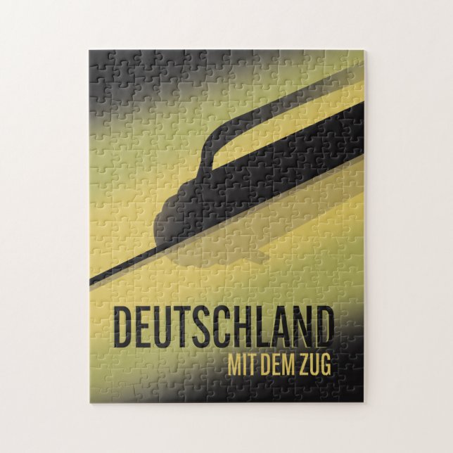 Deutschland mit dem zug jigsaw puzzle (Vertical)