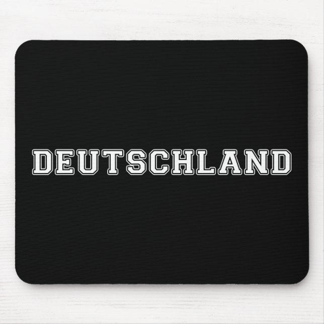 Deutschland Mouse Pad (Front)