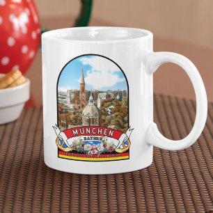Deutschland München Vintage souvenir Coffee Mug