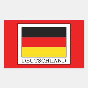 Deutschland Rectangular Sticker