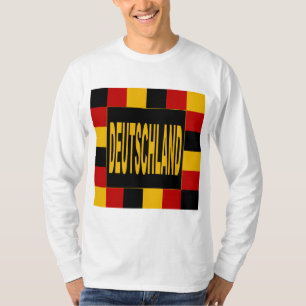 DEUTSCHLAND White Basic T-shirt