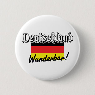 Deutschland Wunderbar 6 Cm Round Badge