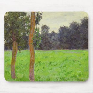 Deux Arbres dans la Prairie Mouse Pad