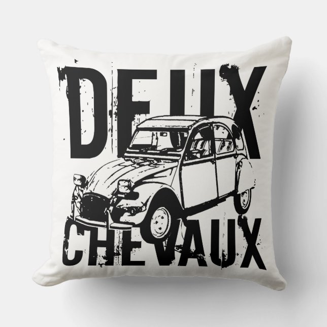 Deux Chevaux Cushion (Front)