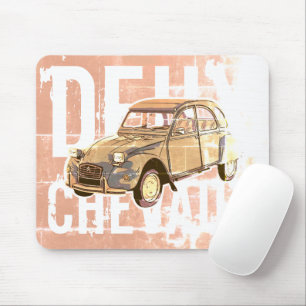 Deux Chevaux Mouse Pad