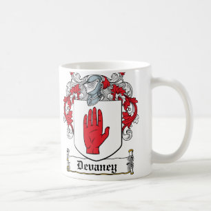 Devaney Family Crest Coffee Mug