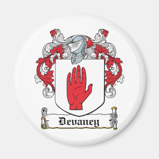 Devaney Family Crest Magnet