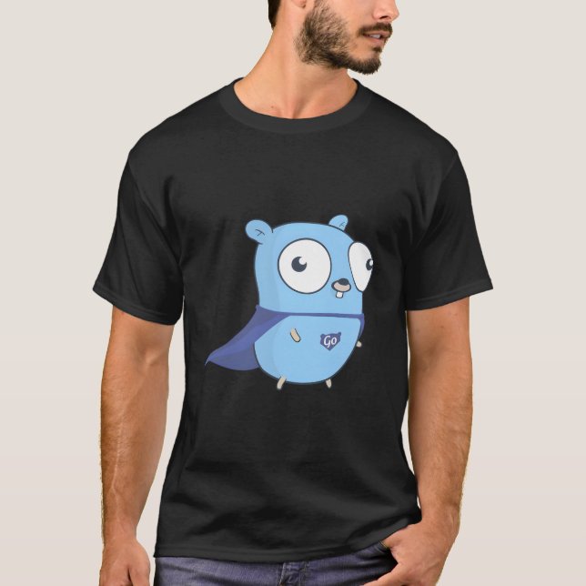 Developer Go Super Golang T-Shirt (Front)