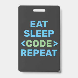 DEVELOPER  PROGRAMMER   CODING  ID BADGE