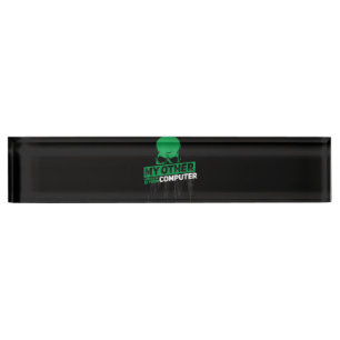 Developer Sysadmin Engineer Hacker Nerd Admin Code Nameplate