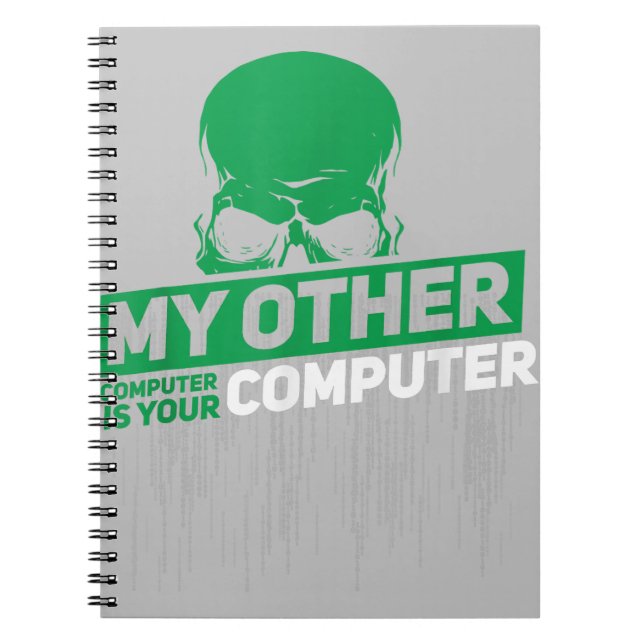 Developer Sysadmin Engineer Hacker Nerd Admin Code Notebook (Front)
