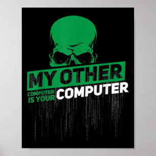 Developer Sysadmin Engineer Hacker Nerd Admin Code Poster
