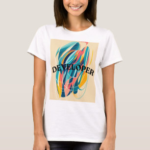 Developer's Abstract Vibe T-Shirt