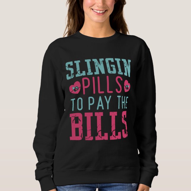 Development of a pharmacist health professions pha sweatshirt (Front)