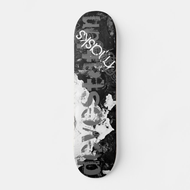 devestation masks skateboard (Front)