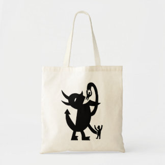 Devil And Two Friends Tote Bag