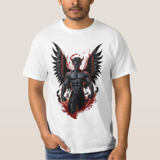 Devil Angel Battle T-Shirt Designs