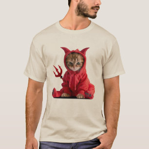 DEVIL CAT CUSTOMIZABLE T-Shirt