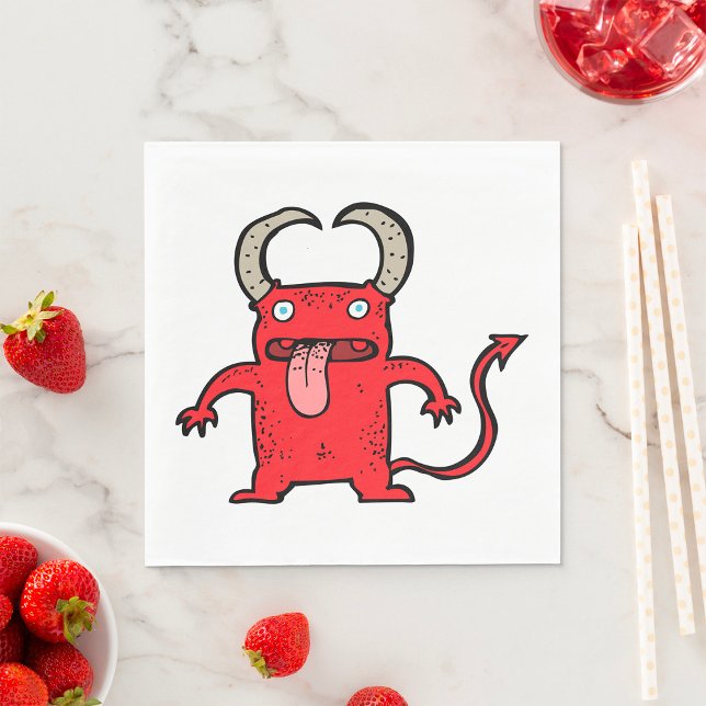 Devil Creature Napkin (Creator Uploaded)