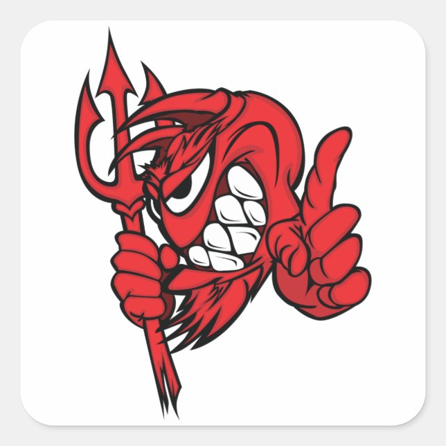 Devil Creature Stickers (Front)