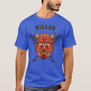 Devil Demon Oni Killer Japanesse Samurai Katana  ( T-Shirt