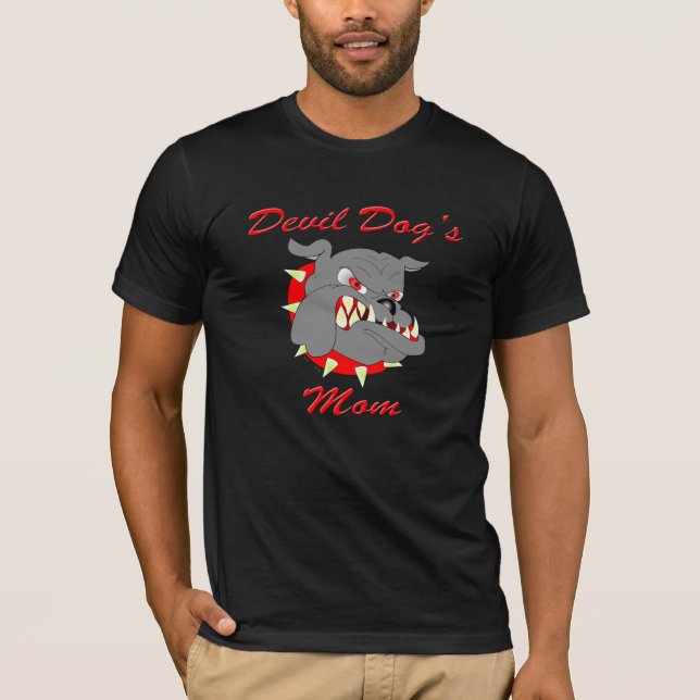 Devil Dog's Mum T-Shirt (Front)