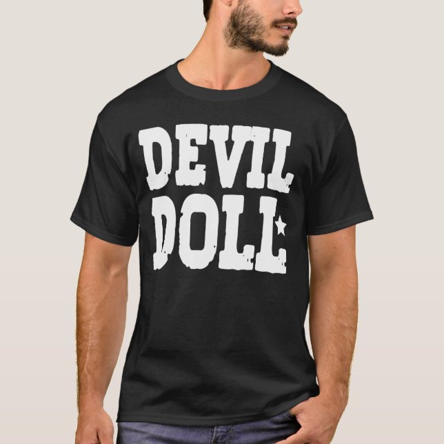 Devil Doll Pastel Goth Kawaii Punk T-Shirt (Front)