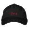 Devil Embroidered Cap / Hat