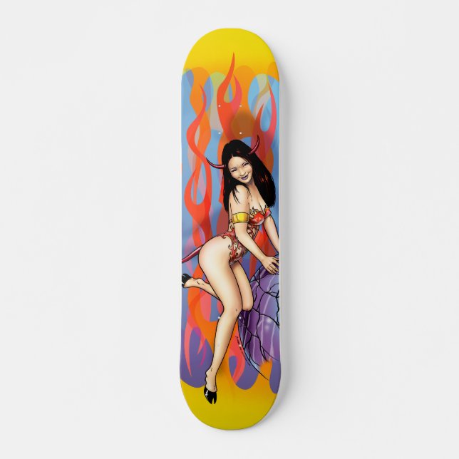 Devil Girl 2 Skateboard (Front)