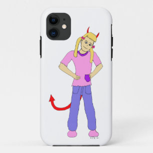 devil girl Case-Mate iPhone case