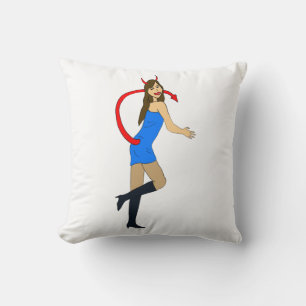 devil girl     cushion