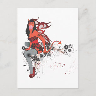 Devil Girl II Postcard