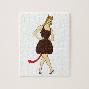 devil girl     jigsaw puzzle