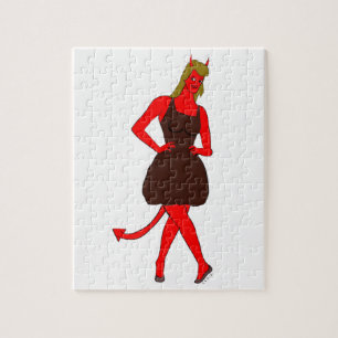 devil girl     jigsaw puzzle