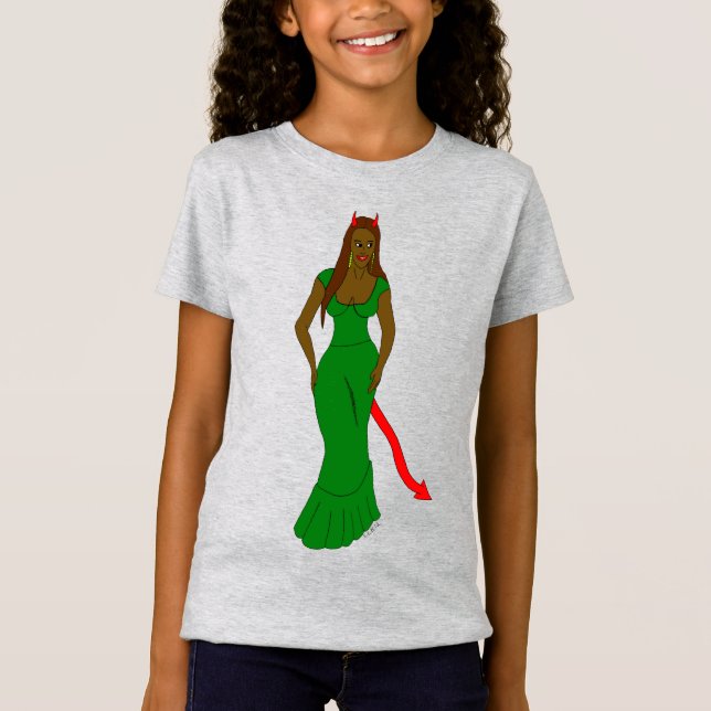 devil girl  T-Shirt (Front)