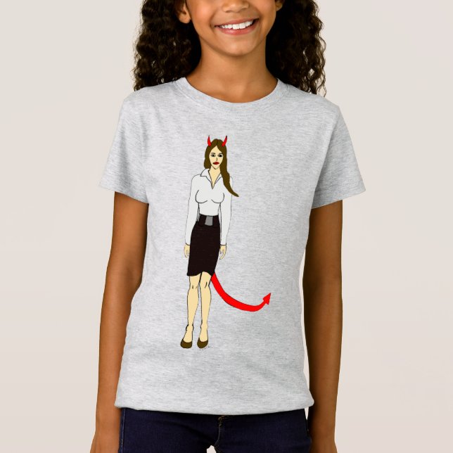 devil girl    T-Shirt (Front)