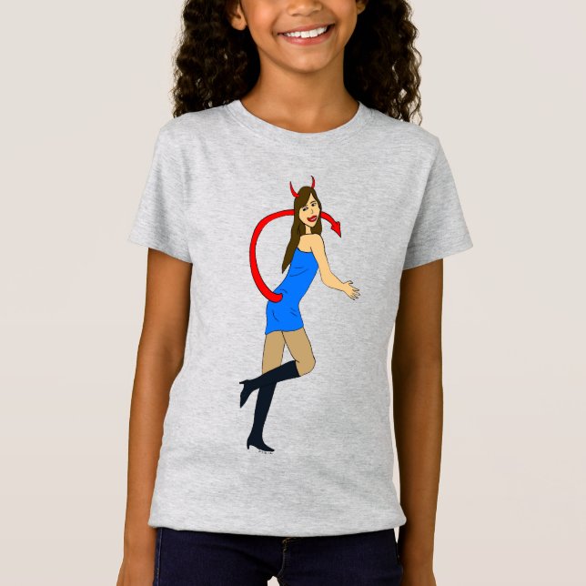 devil girl     T-Shirt (Front)