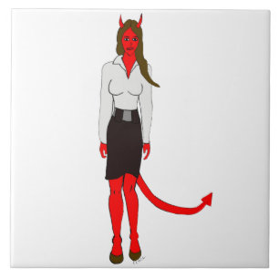 devil girl   tile